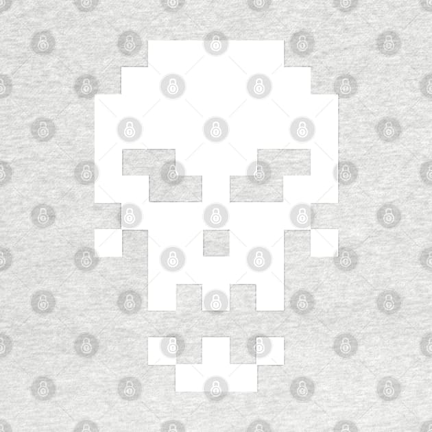 Pixel Skull by mannypdesign